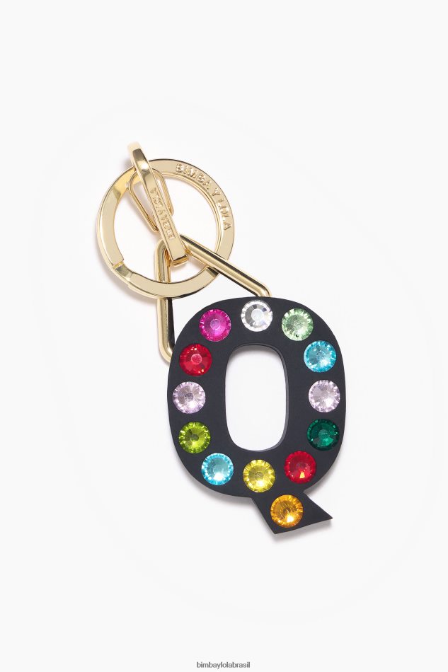 acessórios Bimba Y Lola chaveiro de silicone com letras q P28JFH1187