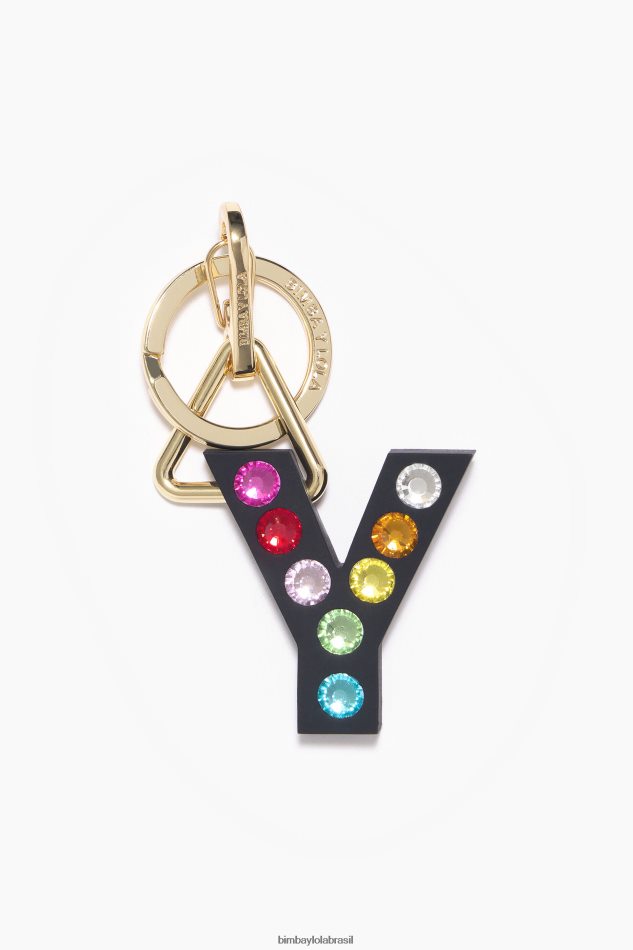 acessórios Bimba Y Lola chaveiro de silicone com letras y P28JFH1195