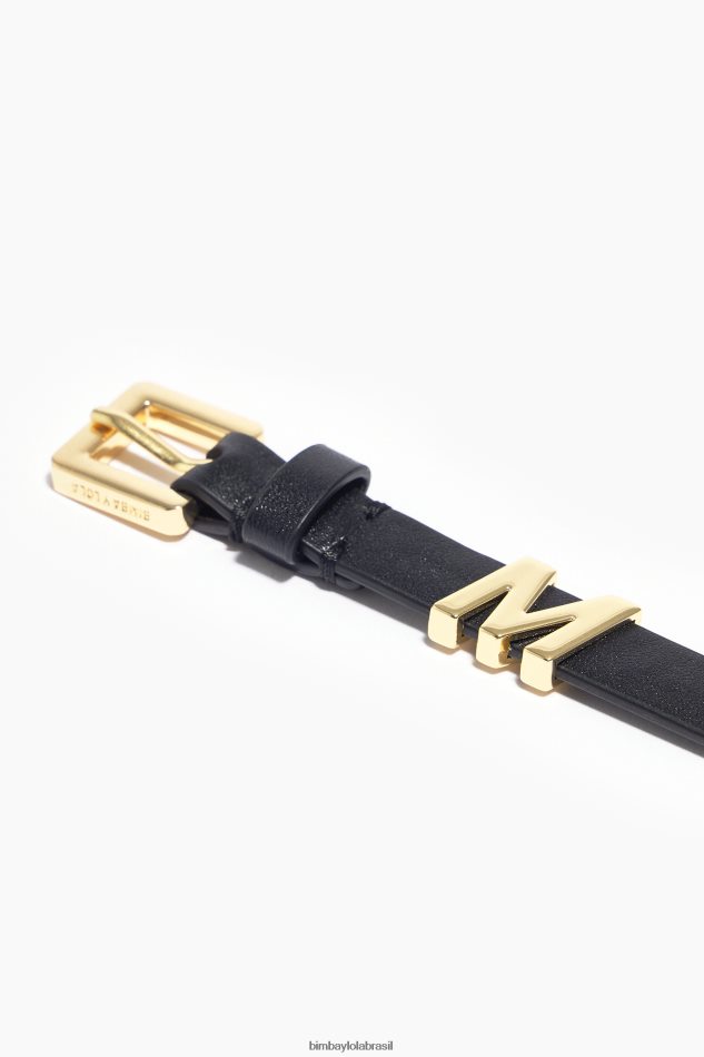 acessórios Bimba Y Lola letra m charme metal dourado P28JFH730