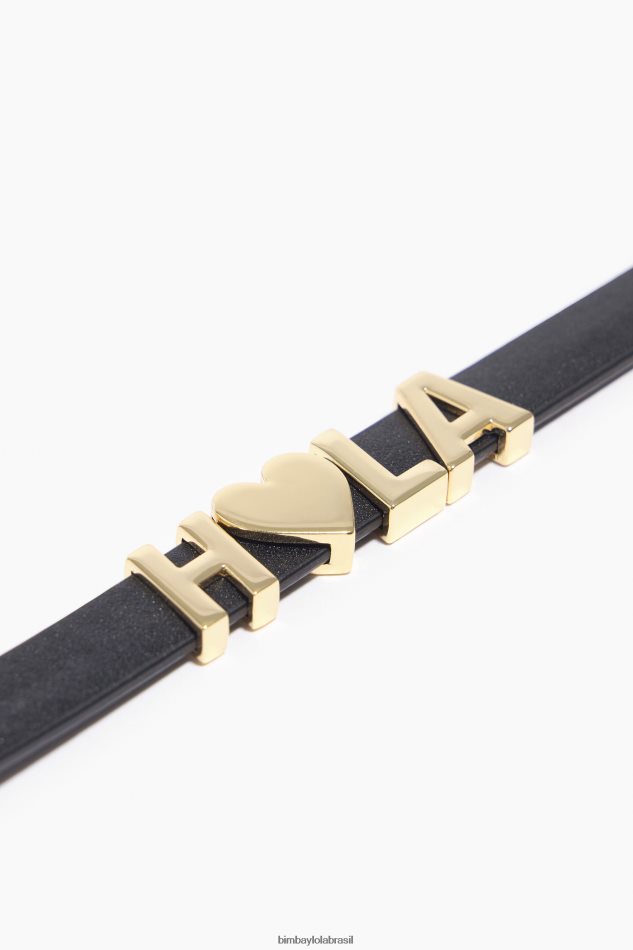 acessórios Bimba Y Lola letra m charme metal dourado P28JFH730