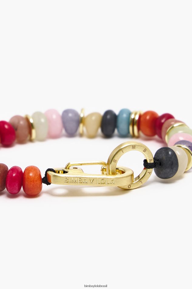 acessórios Bimba Y Lola pulseira de pedras multicolorido P28JFH767