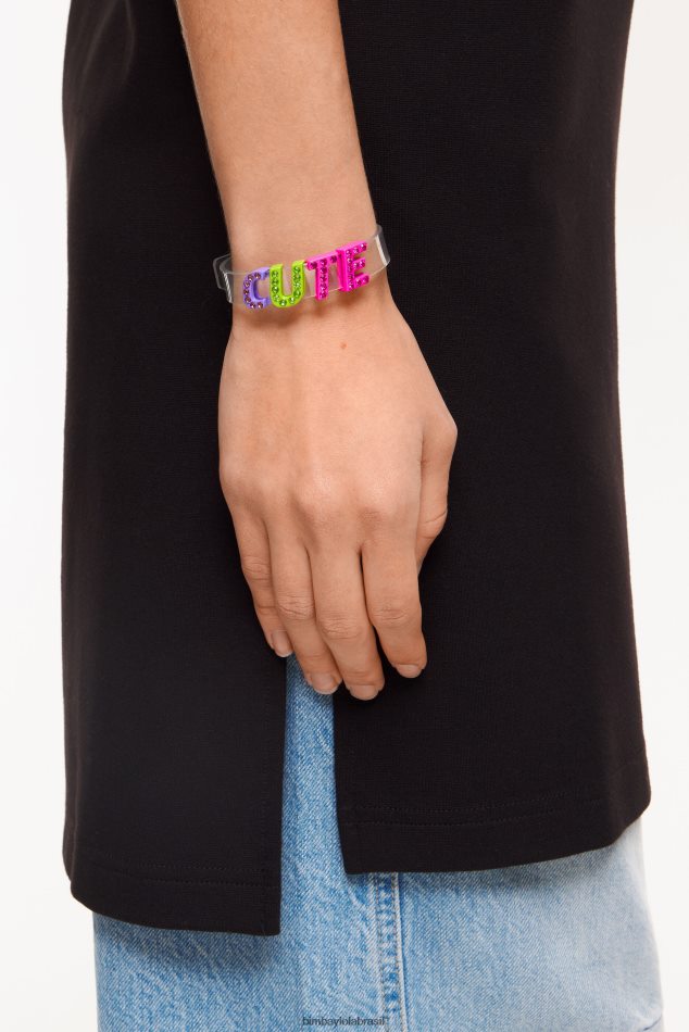 acessórios Bimba Y Lola pulseira personalizável transparente P28JFH726