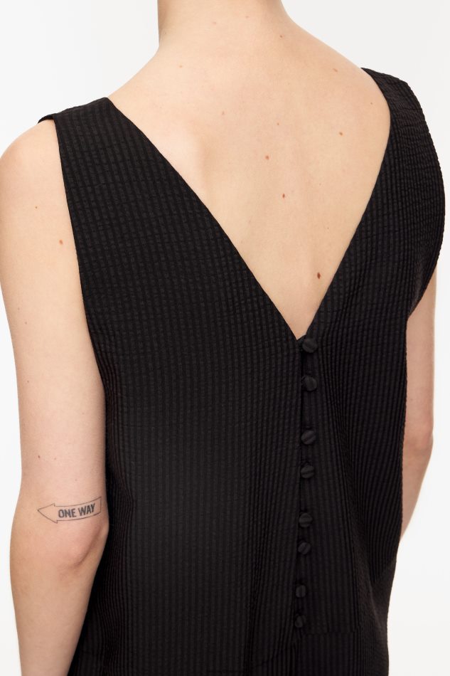 roupas Bimba Y Lola maxi macacão preto P28JFH243