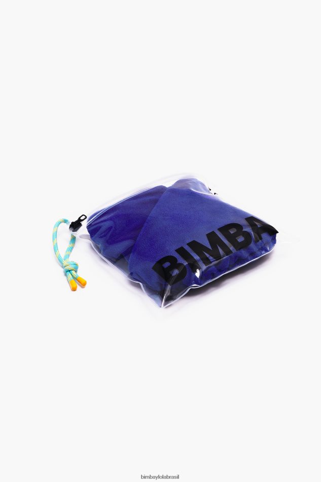 roupas Bimba Y Lola biquíni triângulo texturizado azul P28JFH887