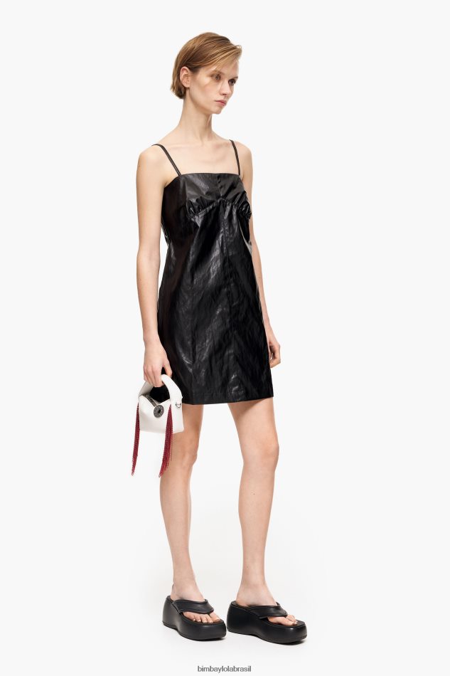 roupas Bimba Y Lola vestido mini linha preto P28JFH241
