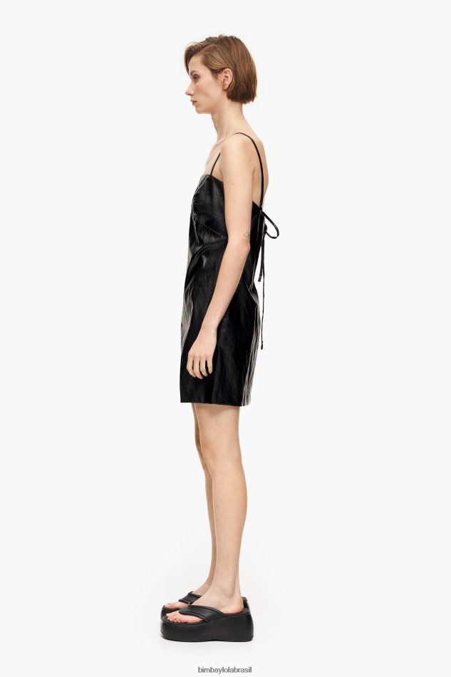 roupas Bimba Y Lola vestido mini linha preto P28JFH241