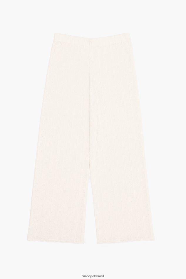 roupas Bimba Y Lola calças de malha cru P28JFH399