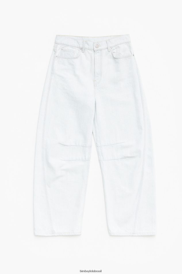 roupas Bimba Y Lola barril - jeans reto azul P28JFH516