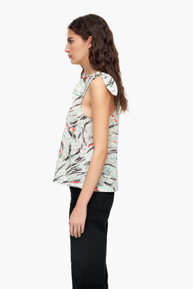 roupas Bimba Y Lola camiseta com estampa de asa de borboleta hortelã P28JFH304