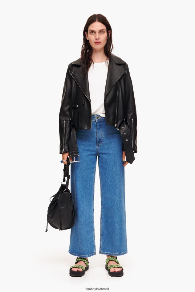 roupas Bimba Y Lola camiseta curta ponte di roma marfim P28JFH257