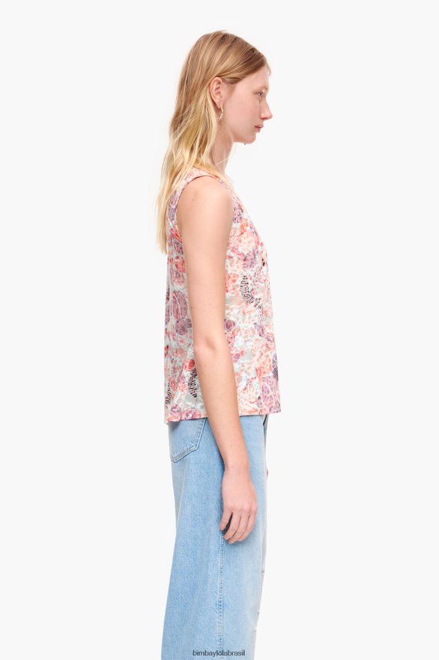 roupas Bimba Y Lola camiseta estampada completa frutas P28JFH293