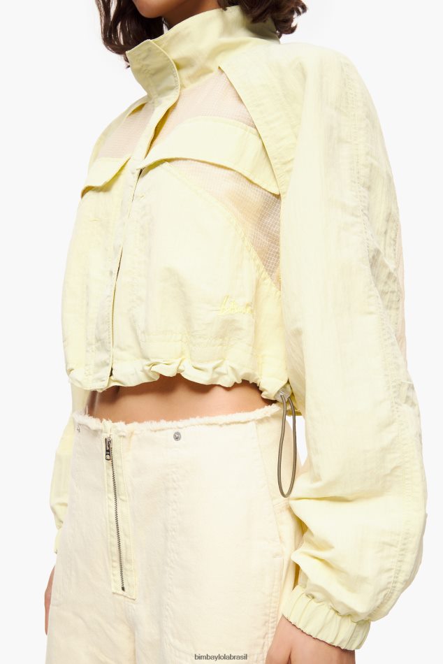 roupas Bimba Y Lola jaqueta curta baunilha P28JFH487