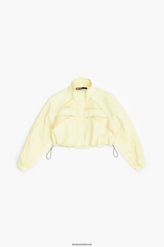 roupas Bimba Y Lola jaqueta curta baunilha P28JFH487
