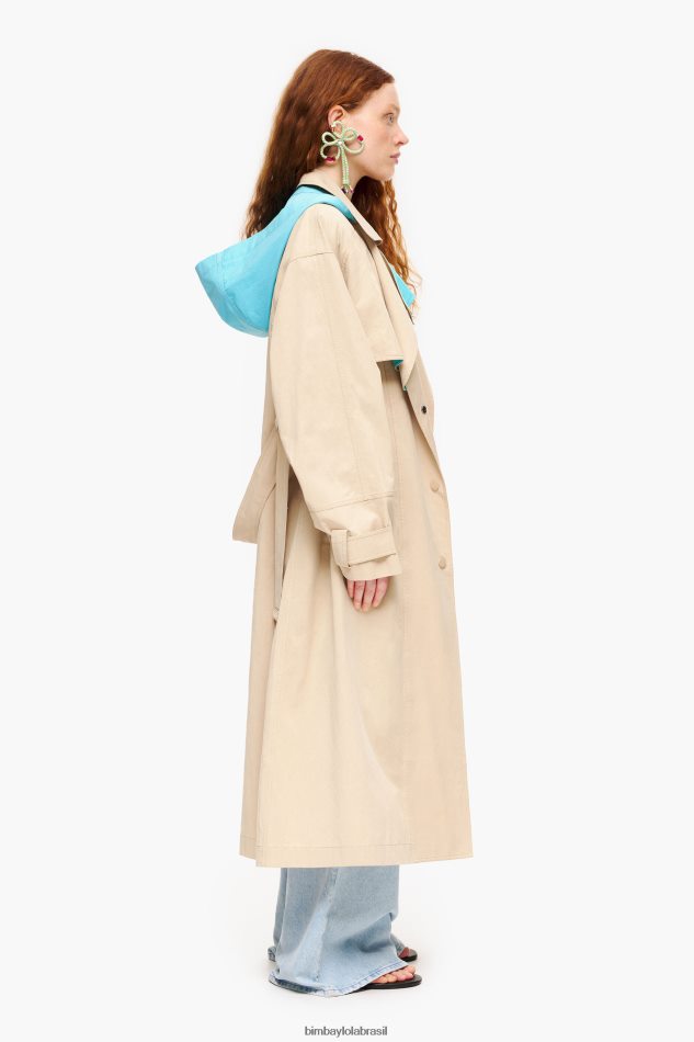 roupas Bimba Y Lola vala em linha camelo P28JFH480