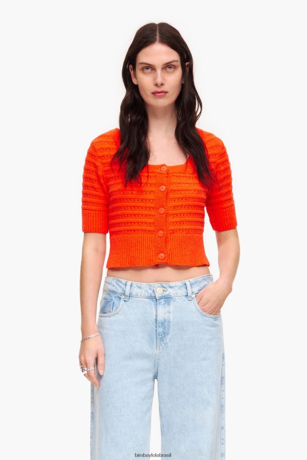 roupas Bimba Y Lola casaco coral P28JFH372