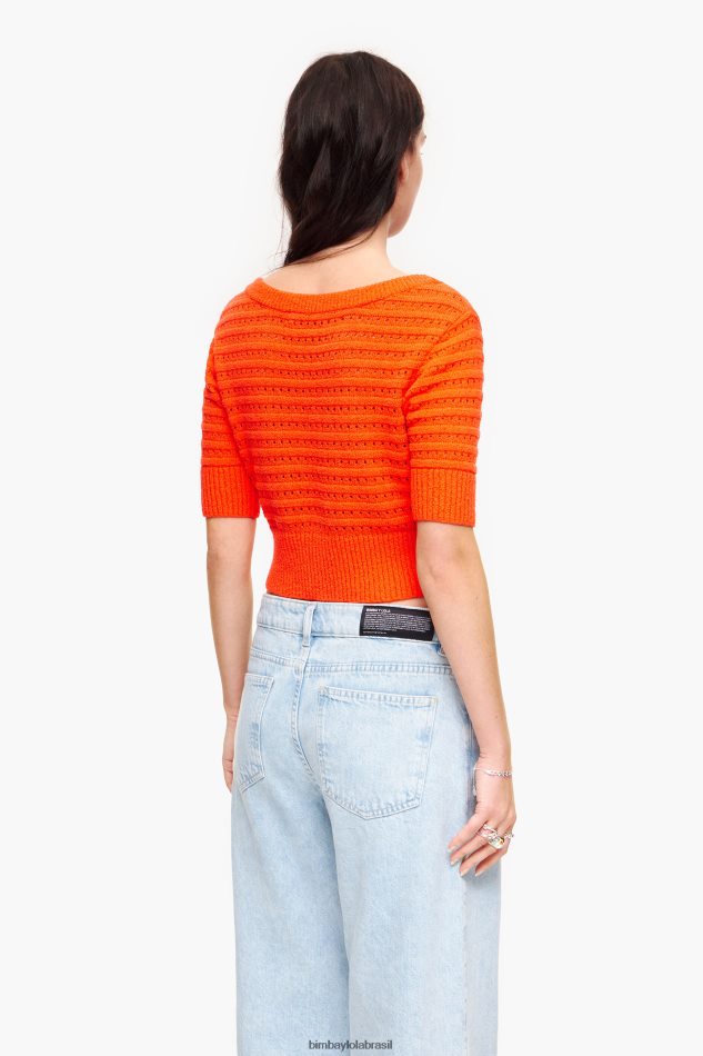 roupas Bimba Y Lola casaco coral P28JFH372