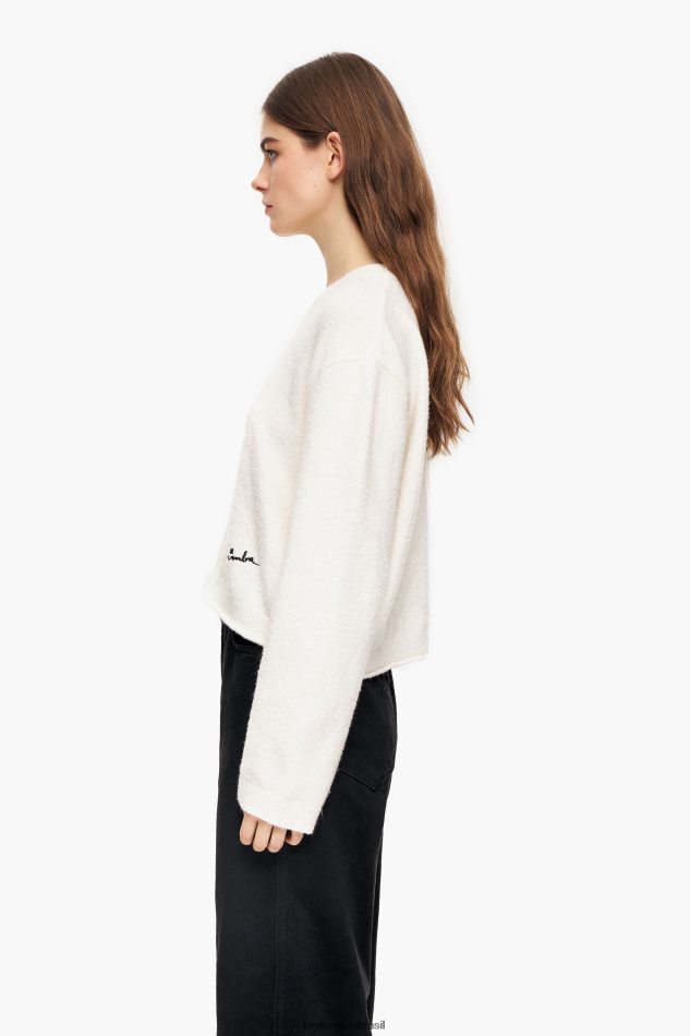 roupas Bimba Y Lola suéter de algodão cru P28JFH375