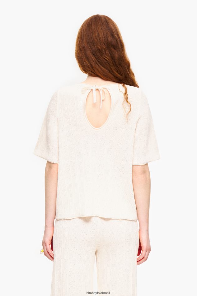 roupas Bimba Y Lola suéter de malha cru P28JFH357
