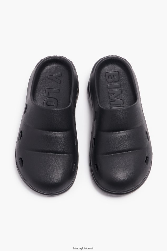 footwewar Bimba Y Lola entupimento de plataforma preto P28JFH597