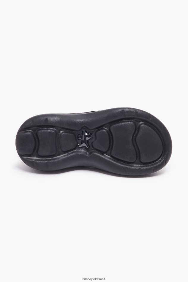 footwewar Bimba Y Lola entupimento de plataforma preto P28JFH597