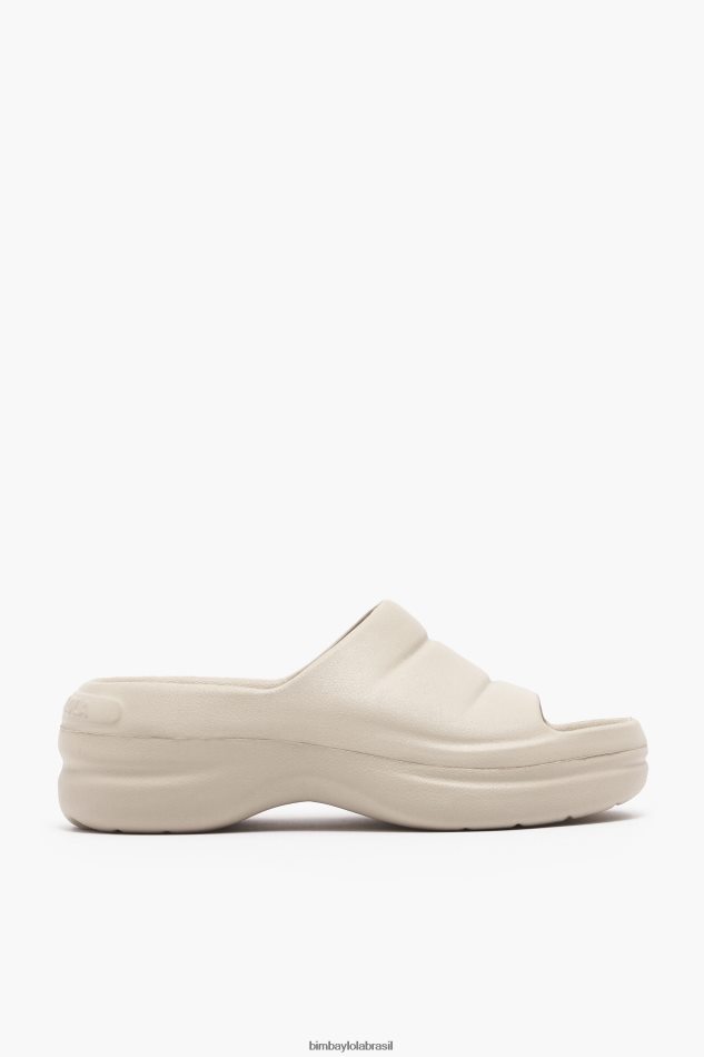 footwewar Bimba Y Lola flip-flop plataforma off white P28JFH594