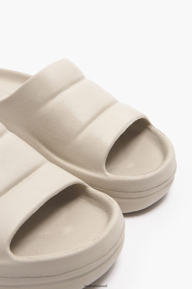 footwewar Bimba Y Lola flip-flop plataforma off white P28JFH594