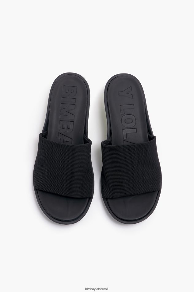footwewar Bimba Y Lola cunha de malha preto P28JFH577