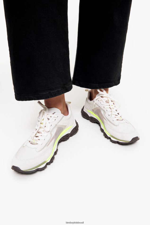 footwewar Bimba Y Lola sapatilha pulpo runner branco P28JFH547