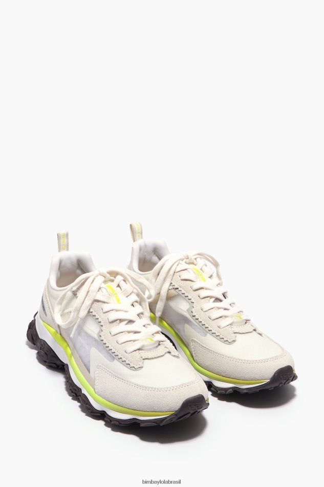 footwewar Bimba Y Lola sapatilha pulpo runner branco P28JFH547
