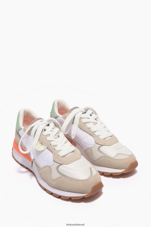 footwewar Bimba Y Lola tênis chimo jogger branco P28JFH557