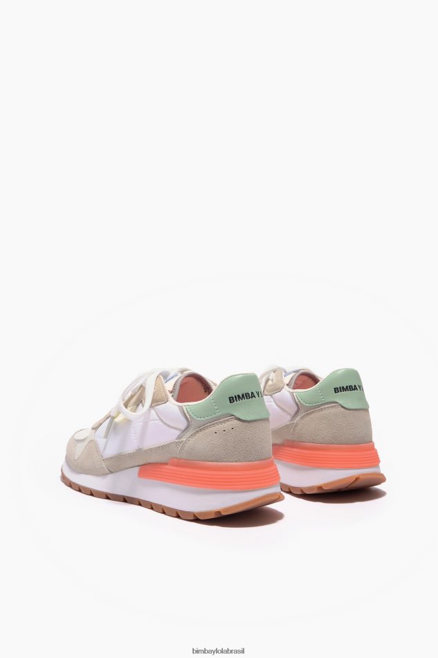 footwewar Bimba Y Lola tênis chimo jogger branco P28JFH557