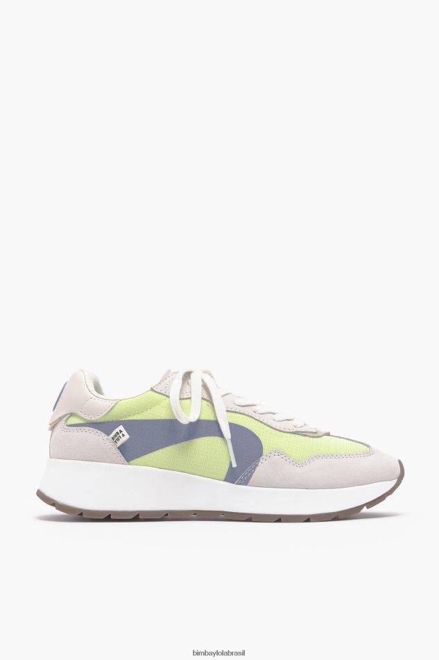footwewar Bimba Y Lola tênis estilo de vida amarelo P28JFH555