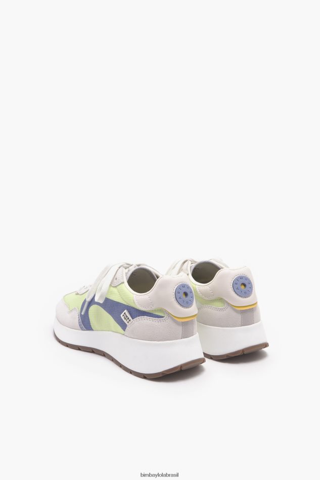 footwewar Bimba Y Lola tênis estilo de vida amarelo P28JFH555