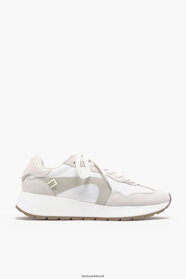 footwewar Bimba Y Lola tênis estilo de vida branco P28JFH554