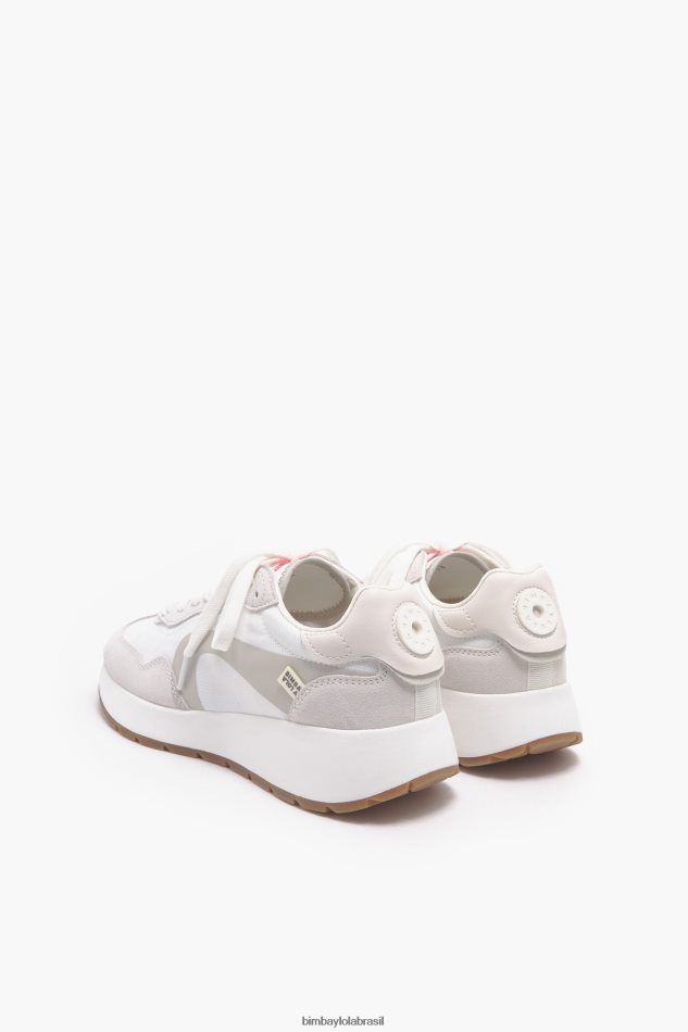 footwewar Bimba Y Lola tênis estilo de vida branco P28JFH554