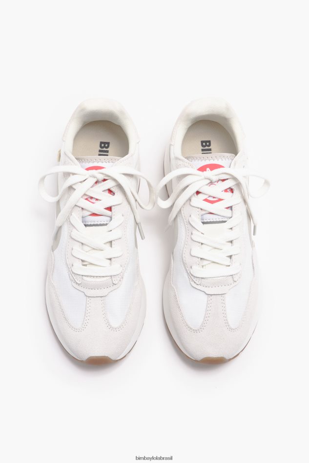 footwewar Bimba Y Lola tênis estilo de vida branco P28JFH554