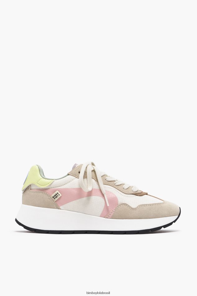footwewar Bimba Y Lola tênis estilo de vida osso P28JFH552