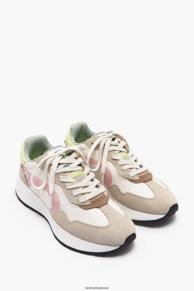 footwewar Bimba Y Lola tênis estilo de vida osso P28JFH552
