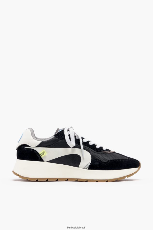 footwewar Bimba Y Lola tênis estilo de vida preto P28JFH553