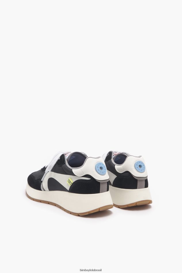 footwewar Bimba Y Lola tênis estilo de vida preto P28JFH553
