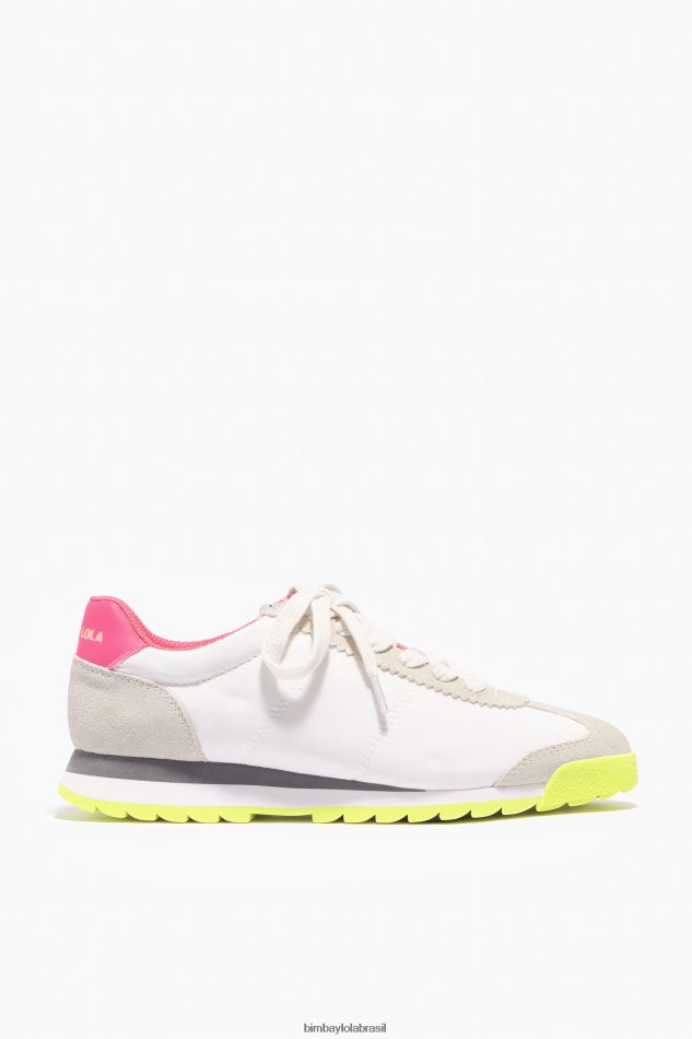 footwewar Bimba Y Lola tênis retrô branco P28JFH561